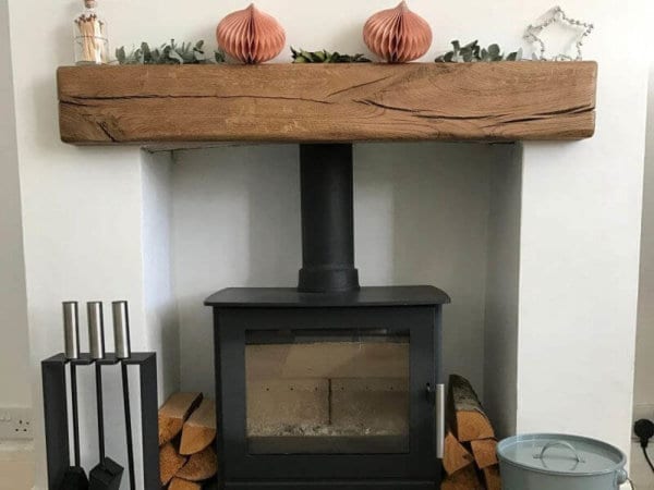 Oak Fireplace Beams