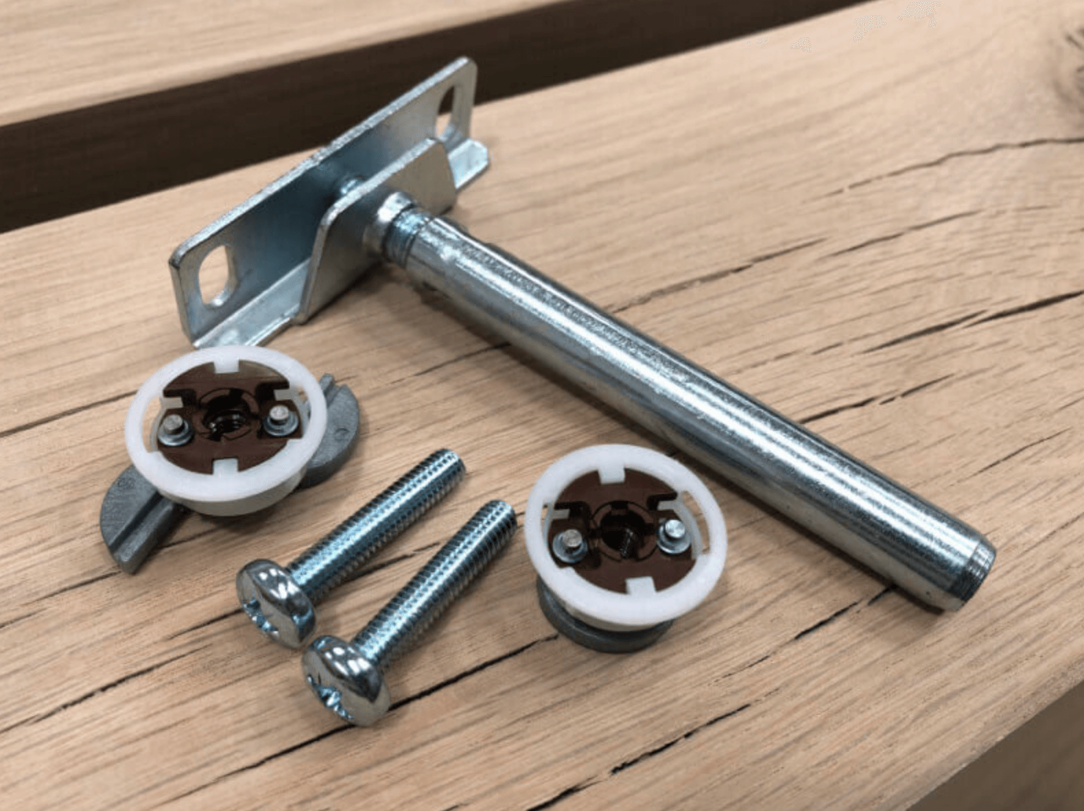 Rustic Oak Floating Shelves Made for Plasterboard Walls