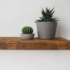 Rustic Pine Shelf for Plasterboard