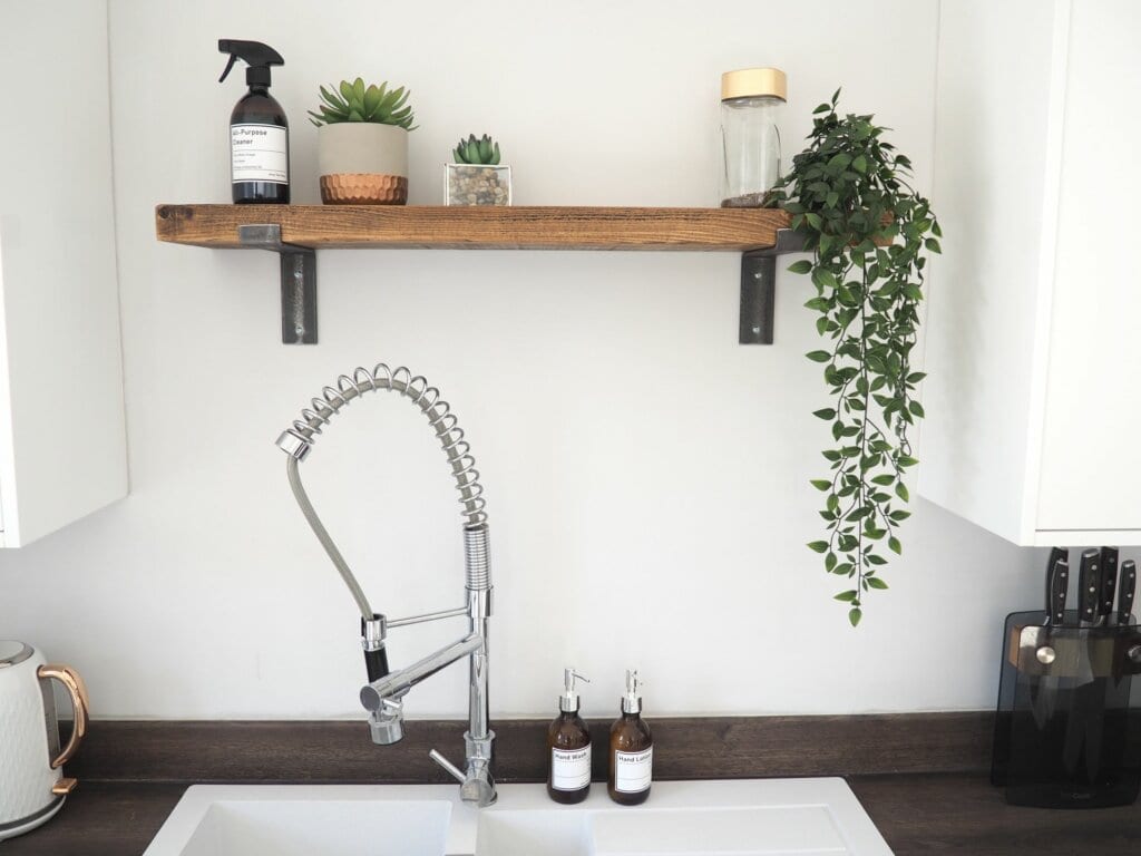 Oak Shelving