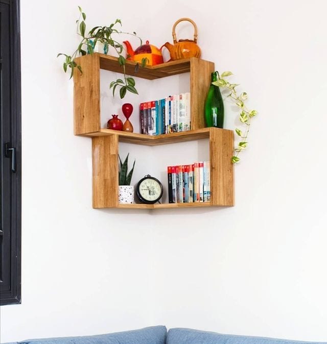 Floating Bookshelves