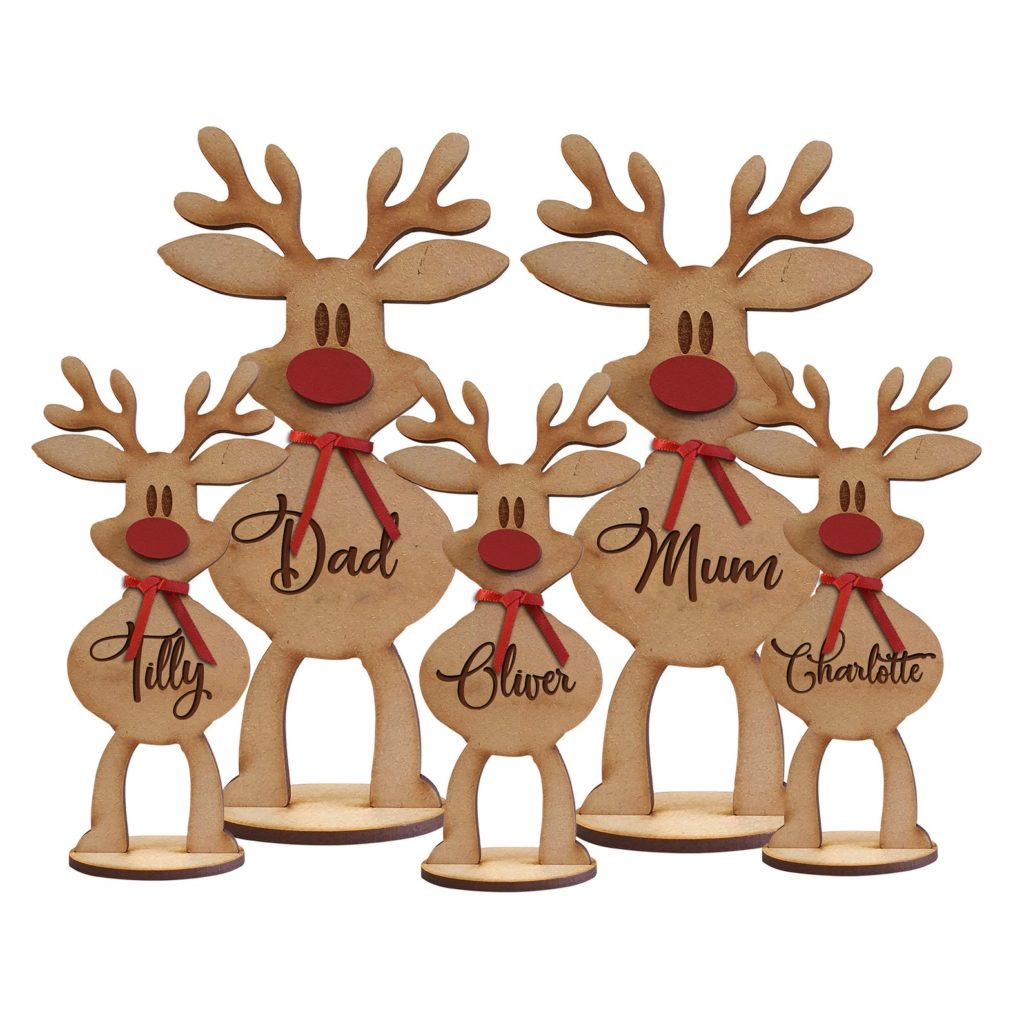 customisable reindeers