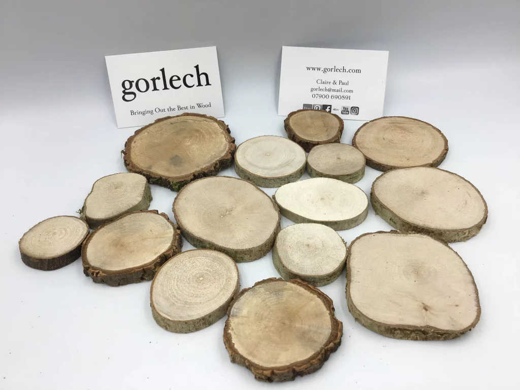 wood slice discs